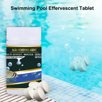 

50/100 Pcs/set Pool Cleaning Effervescent Chlorine Tablet Multifunctional Effervescent Tablets Spray Cleaner Home Cleaning