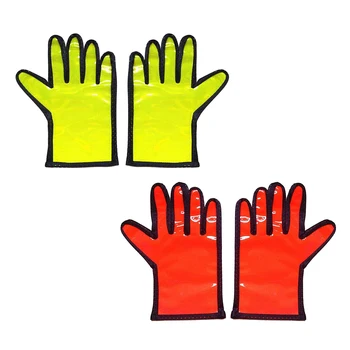 

Outdoor Work Gloves Gloves High Visibility Traffic Safety Control Gloves