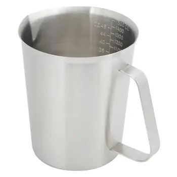 

1500ml Stainless Steel Measuring Scale Cup Kitchen Baking Tea Large Capacity Measuring Cup Cooking Baking Tools