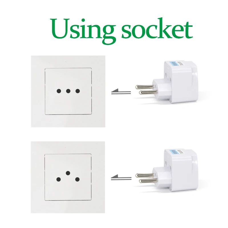 EU UK AU US To Italy Swiss plug Adapter AC Power Charger Converter Travel электрическая розетка 6A 250V|Адаптеры для