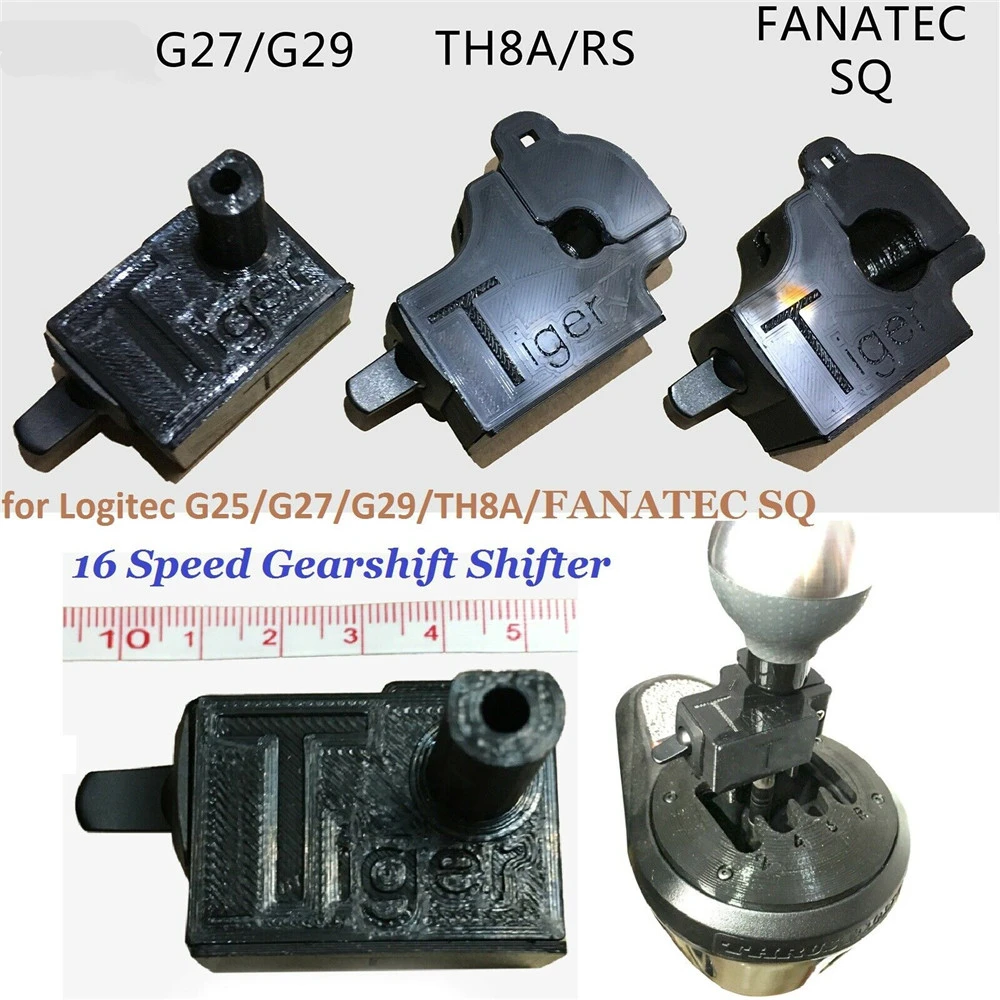 12/16 speed For Logitech G25 G27 G29 TH8A FANATEC SQ Gearshift Shifter Module standard professional edition