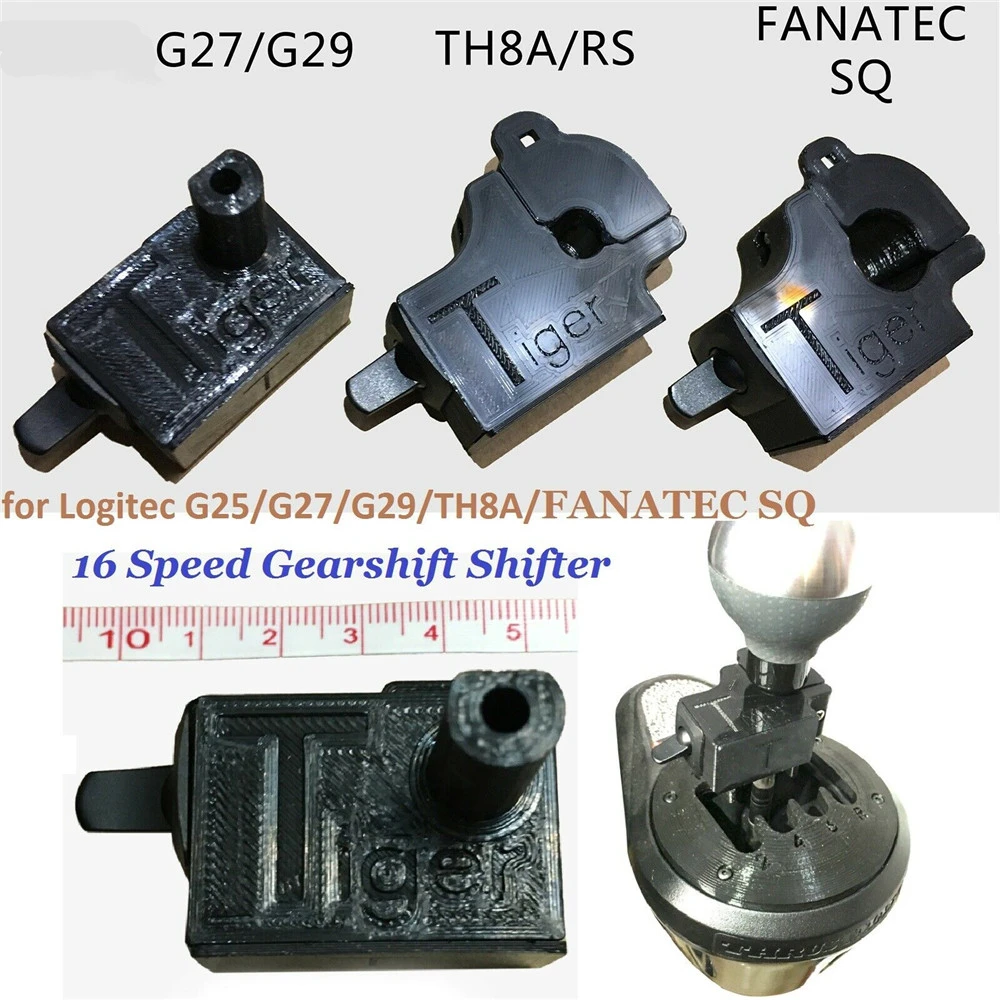 

16 Speed Gearshift Shifter Module Integrated control board For Logitech G25/G27/G29/TH8A/FANATEC SQ