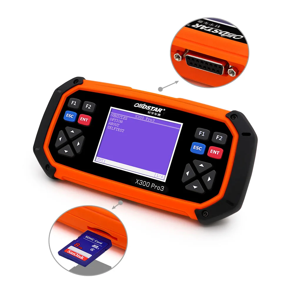 OBDSTAR X300 PRO3 ключ мастер стандартная конфигурация иммобилайзер регулировка одометра EEPROM для Toyota G& H чип все ключи потеряны
