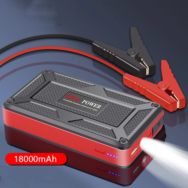 Portable Car Jump Starter Device 18000mAh Powerbank for Smartphone Tablet Emergency 12V Car Battery Booster Auto Starting Device portable cell phone charger