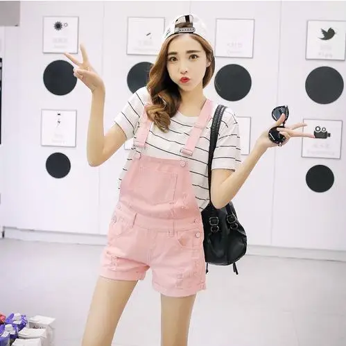 Summer Denim Overalls Short Jumpsuit Romper Women Casual Jeans Playsuits Shorts Rompers Female | Женская одежда