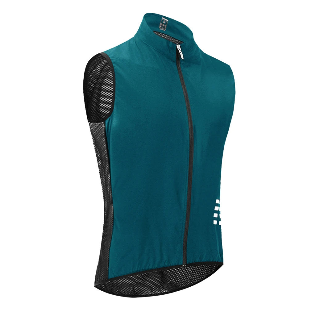 Cycling Top Vest Men's Bike Shirts Clothing Waistcoat Cyclists Sportswear Sleeveless Cycling Vest for Cycling Running