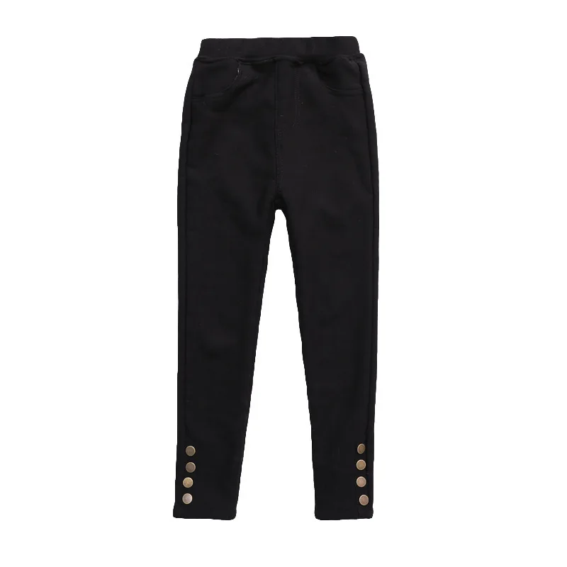 kids Girls Jeans Girls Winter Jeans Teenage Girls Pants Thick fleece Pencil Pants 6 8 10 12 Year school Children Kids Trousers