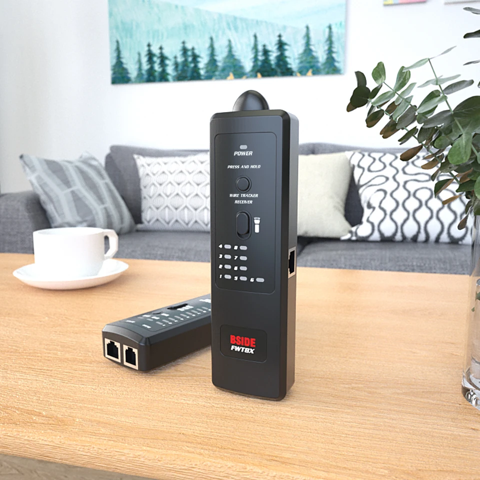 Купить Кабельный тестер BSIDE 60V FWT8X Network Cable Tracker Lan