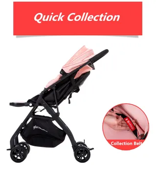 

High Landscape Baby Stroller Two Way Can Sit and Lie Portable Folding