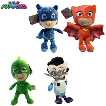 

PJ Mask Plush Toy Cartoon Character Action PJ Catboy Owlette Gekko Cape Mask Child PJ Mask Child Birthday Christmas Best Gift