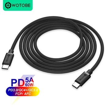 

Type-C USB-C Charger Cable 2m 5A fast charging for MacBook and Applicable PD 29W 30W 45W 60W 61W 65W 87W type-C power adapter