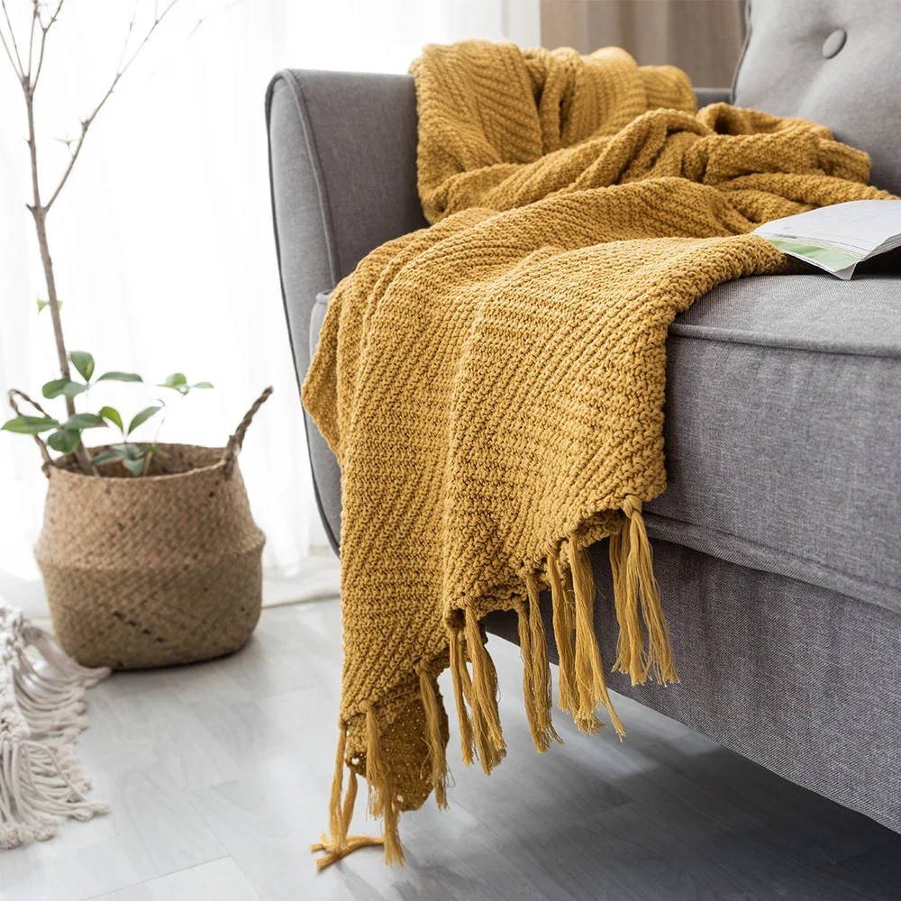 yellow throw blanket ikea