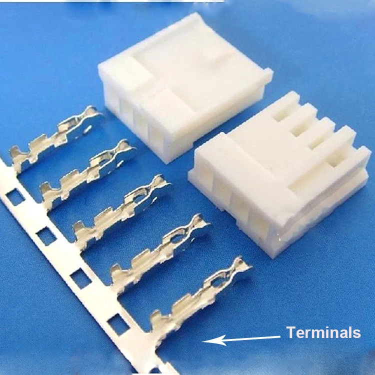Wire Connector Terminals Wire Connector Electrical Connectors Power Jack Connector Electrical Connector Cable Connector PCB Connector 10pcs JVC Mini 4P Connector Floppy Power Supply Jack