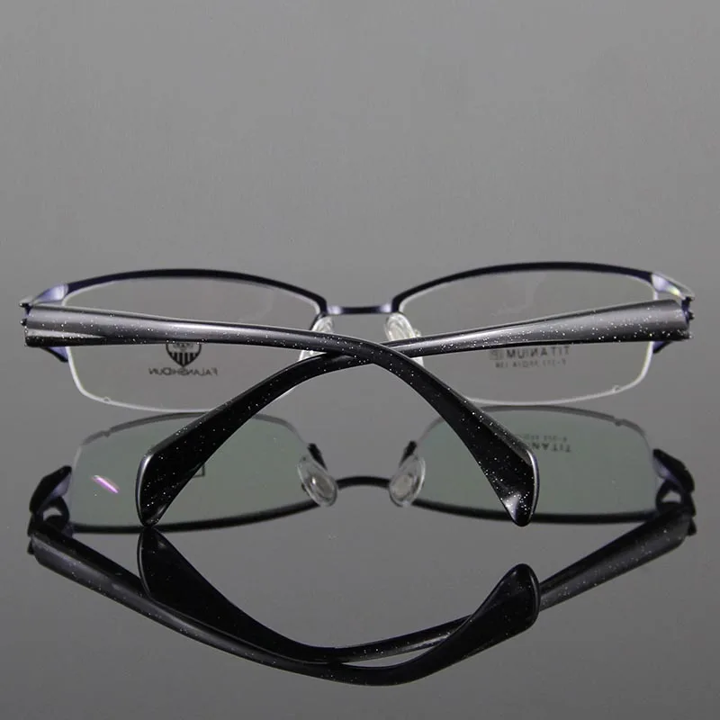 Рамка из титанового оправа, модные очки, мужские очки без оправы, очки Rui Hao, очки для близорукости, оправа F333