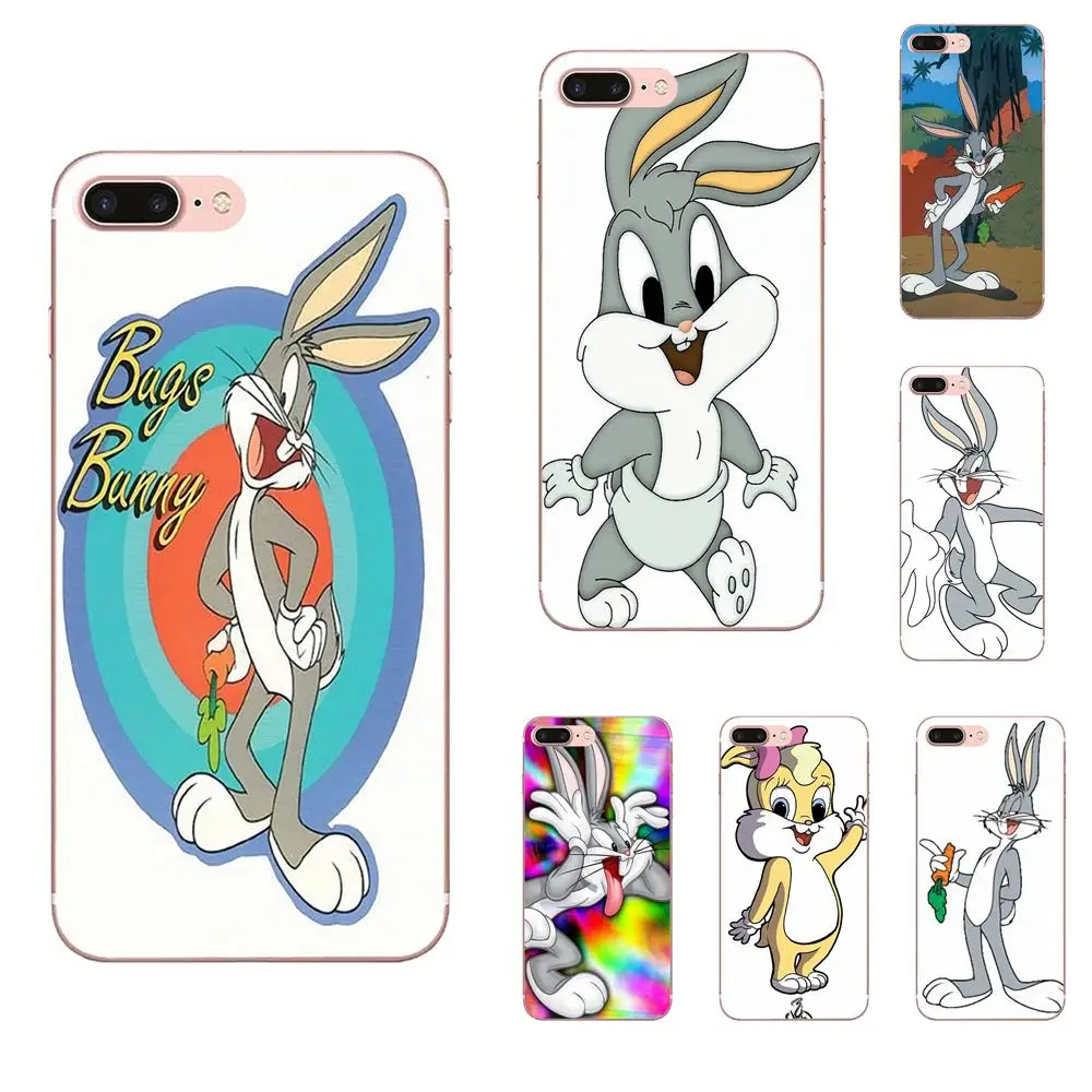 Мягкий индивидуальный дизайн Bugs Bunny Baby Looney Tunes для samsung Galaxy Note 5 8 9 S3 S4 S5 S6 S7 S8 S9 S10 5G mini