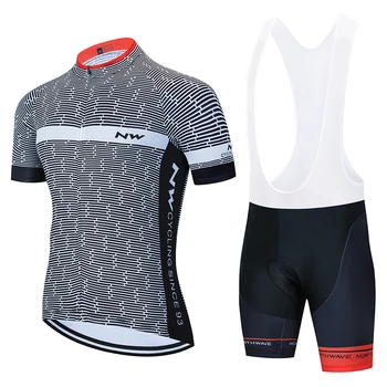 

NW 2020 Summer Cycling Jersey Short Sleeve Set Bike Bicycle Clothing ropa Ciclismo uniformes Cycle Clothes Maillot Bib Shorts #7