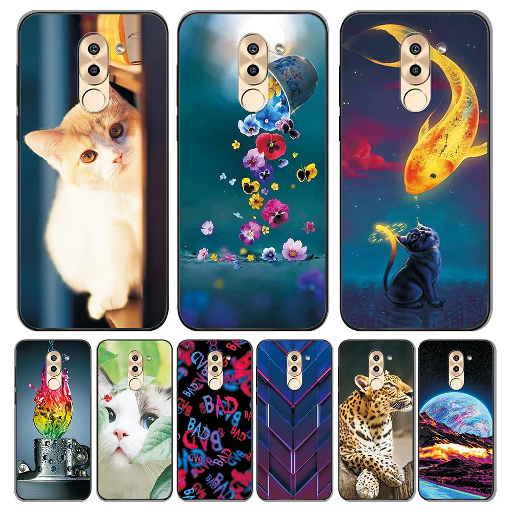 For Huawei Honor 6X Case Shockproof Back Cover Protective Phone on 6 X TPU Silicone Bumper 5.5&ampquot | Мобильные телефоны и