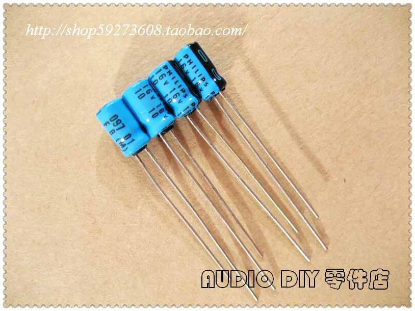 

30PCS/50PCS Holland BC Early standard 097 series 10uF/16V small volume electrolytic capacitor free shipping