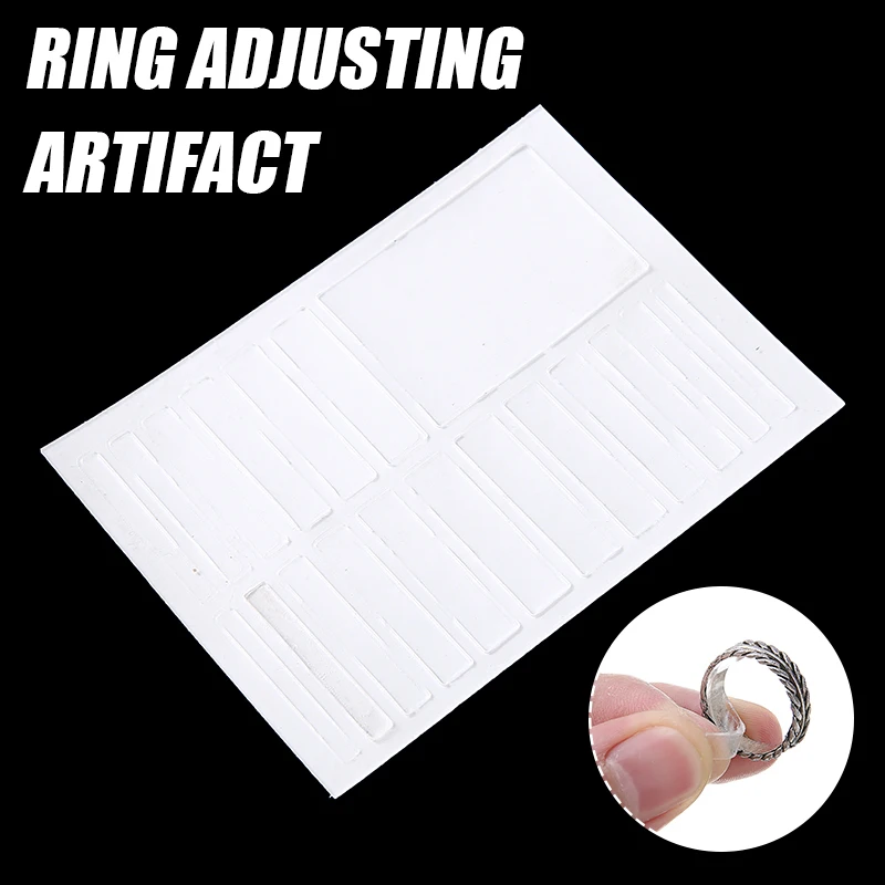 Adjust Ring Sizes Invisible Inside Ring Clear Ring Size Adjuster Reducer Adapter Guard For Loose Rings Jewelry Tools