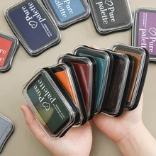 Большой штамп в стиле ретро, 12 цветов, канцелярские принадлежности для рукоделия, резиновые штампы для скрапбукинга, чернильные штампы, прозрачный материал Большой штамп в стиле ретро, 12 цветов, канцелярские принадлежности для рукоделия, резиновые штампы для скрапбукинга, чернильные штампы, прозрачный материал