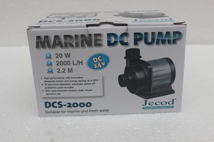 JECOD DCS-2000 JEBAO DCS2000 DC2000 погружной водяной насос W/умный контроллер аквариум с морской водой пони DC насос eco аквариум 110V 220V - Цвет: JECOD DCS-2000