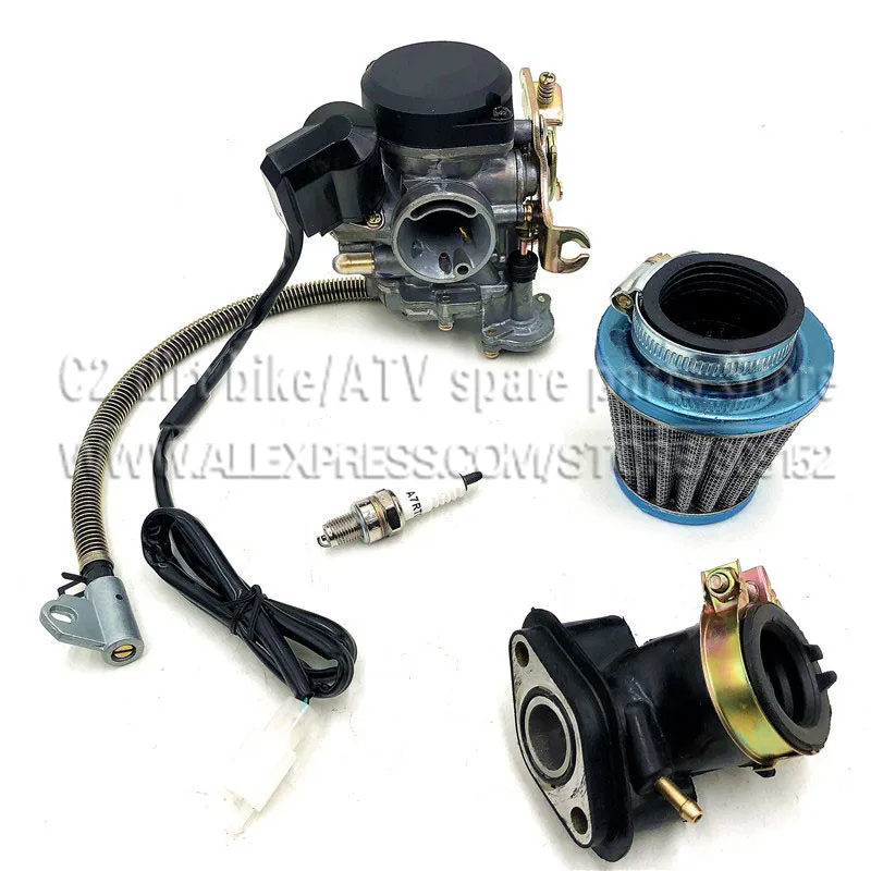 18 мм GY6 50cc Скутер мопед PD18J CVK Карбюратор CARB 139QMB 139QMA для мотовездеходов квадроциклов GO-KART Багги(PD18J
