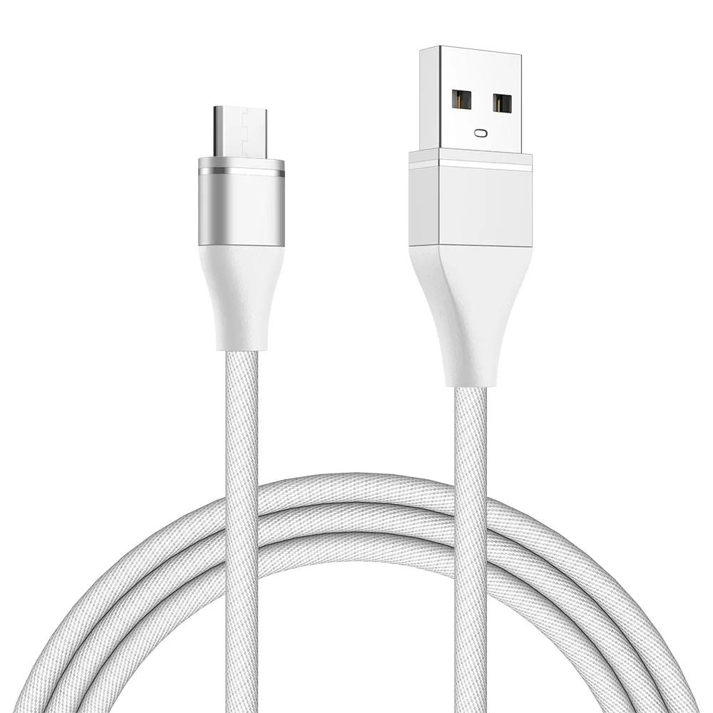 MUSTTRUE USB Micro кабель для HUAWEI xiaomi htc кабель для передачи данных 0,25 м 1 м 2 м 3 м micro usb провод для samsung s7 Micro зарядное устройство - Цвет: White