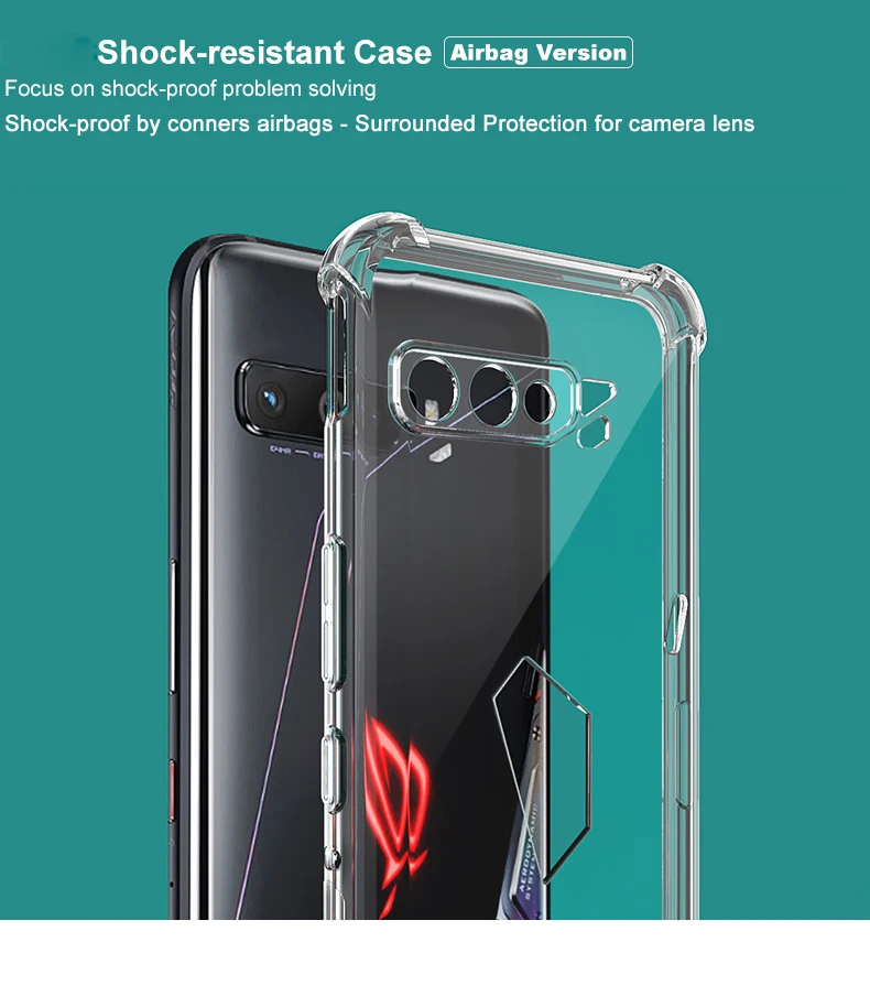 Shockproof Airbag Silicone TPU Back Cover