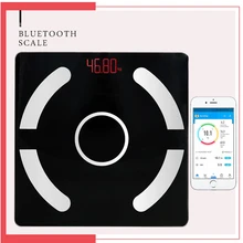 Balança digital corporal Bluetooth sem fio Balança eletrônica inteligente balanca bioimpedancia profissional Balança de chão de banheiro inteligente Analise a composição corporal Equilibrar o IMC do corpo Peso recorde