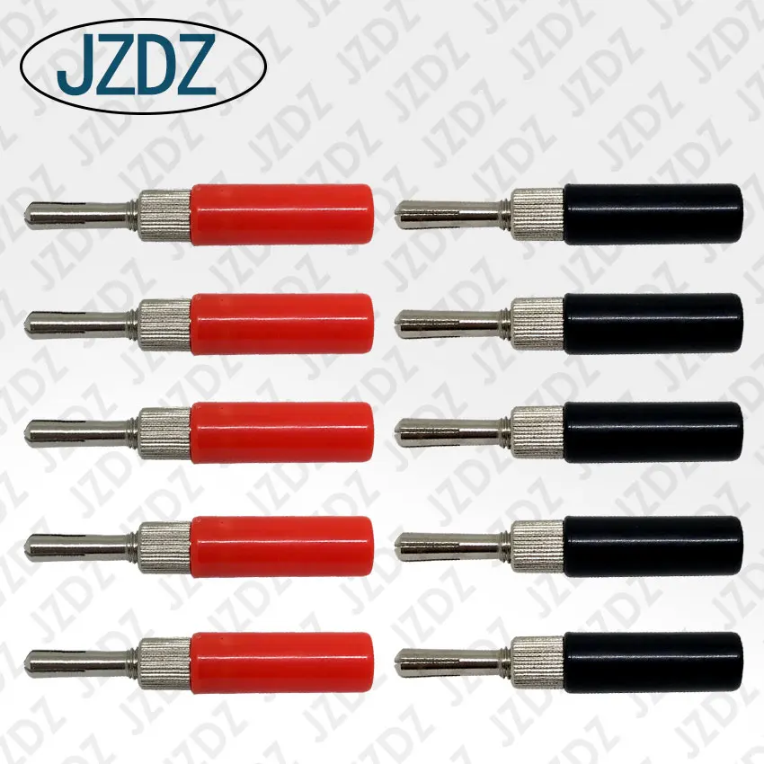 

JZDZ J.10035 10 PCS 4mm milling cross banana plug