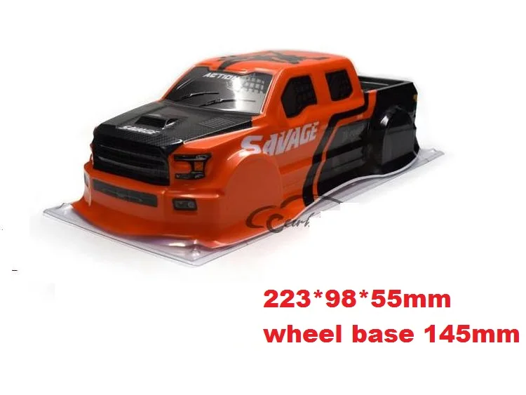 Новые ПВХ RC грузовик оболочки тела для 1/18 грузовик/rc автомобилей запчасти