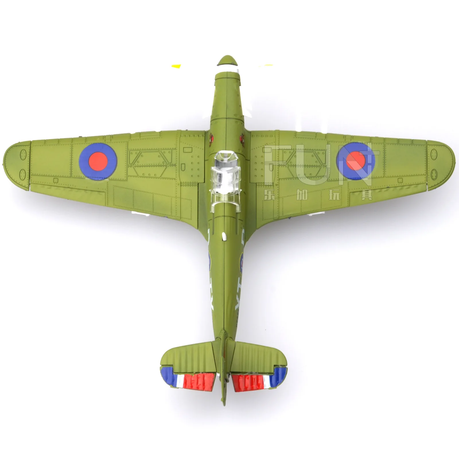 22cm 4D Diy Toys Fighter Assemble Blocks Building Model Airplane Military Model Arms WW2 Germany BF109 UK Hurricane Fighter diy house kits Model Building Toys