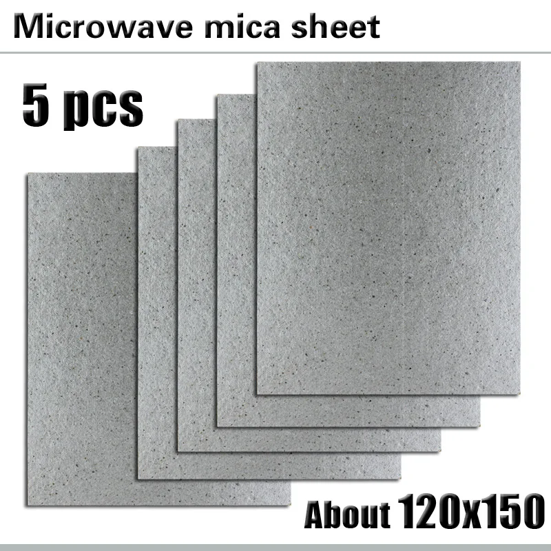 5pcs/lot Microwave Oven Repairing Part 150 x 120mm Mica Plates Sheets Galanz Midea Panasonic LG etc.. Microwave microwave oven mica sheet microwave oven spare parts