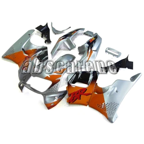 Полные Обтекатели для Honda CBR900RR 893 1994 1995 CBR 900RR 893 94 95 ABS пластик Кузов серебро оранжевый Панели Наборы
