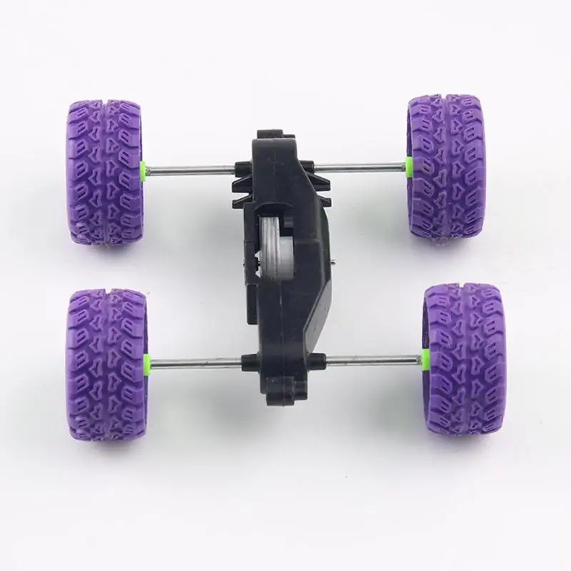  DIY Science Experiment Model Kit Inertia Roll Over Car Materials Creative Educational Toys Vehicle  - 4000544434746