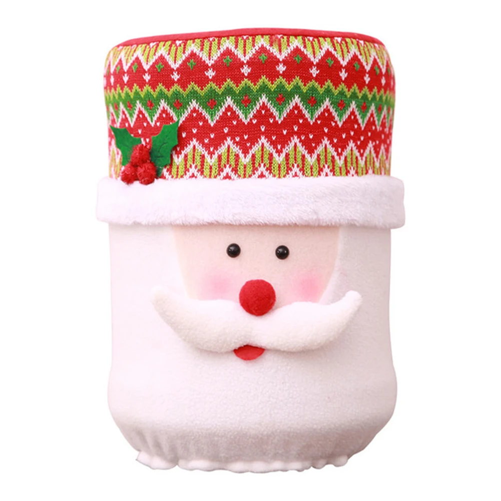 3 вида стилей Рождество пылезащитный чехол ведро для воды диспенсер контейнер очиститель Декор праздник поставки - Цвет: Santa