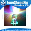 Diodo emisor de luz LED (LED), 3MM, 5MM, RGB, 7 colores, parpadeo rápido/destello lento, 3mm, RGB, 7 colores, parpadeo rápido, 100 Uds. ► Foto 2/6