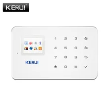 KERUI G18 сигнализация черная Беспроводная GSM домашняя охранная сигнализация Syatem сенсор комплект Android IOS телефон приложение дистанционное управление