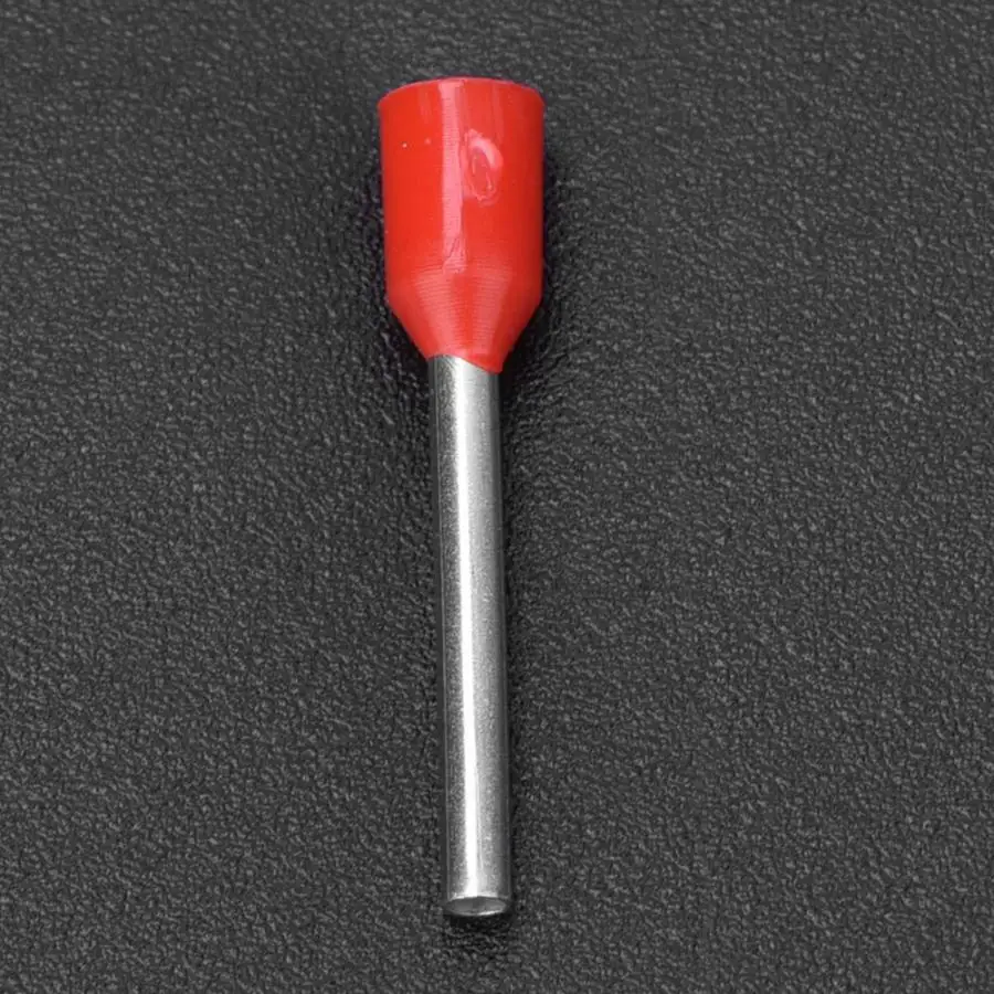 1000 шт. E7512 20AWG изолированный наконечник наконечника обжимной наконечник Комплект соединителей Обжимной наконечник