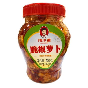 

Hunan Specialty Pepper Radish Jian Jiao Radish Companion Rice Down Meal Cold Dishes Appetizer Soy Sauce Pickles BJ1941
