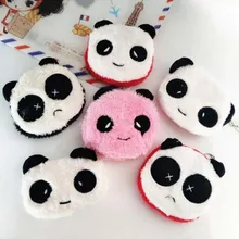 Мультяшный плюшевый Кошелек для монет с животными, женский клатч, вышитый кошелек на молнии, Детская сумка для монет, органайзер для ключей, наушников, модный мини-Чехол