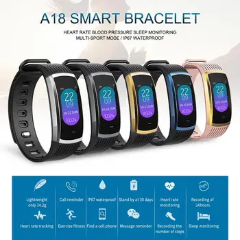 

Smart Bracelet Men Women Waterproof Heart Rate Monitoring Bluetooth Watches Fitness Tracker Bracelet Smartwatch For Android IOS