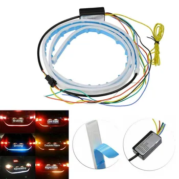

Universal Turn signal Light Strip LED Strip Light Trunk 6000K Accessory