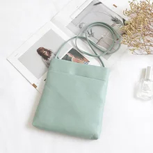 2020 new portable solid color messenger small bag simple casual small square bag forest small fresh shoulder bag shunruyan new women s national vintage craft wipe color leather simple shoulder messenger bag portable small square package