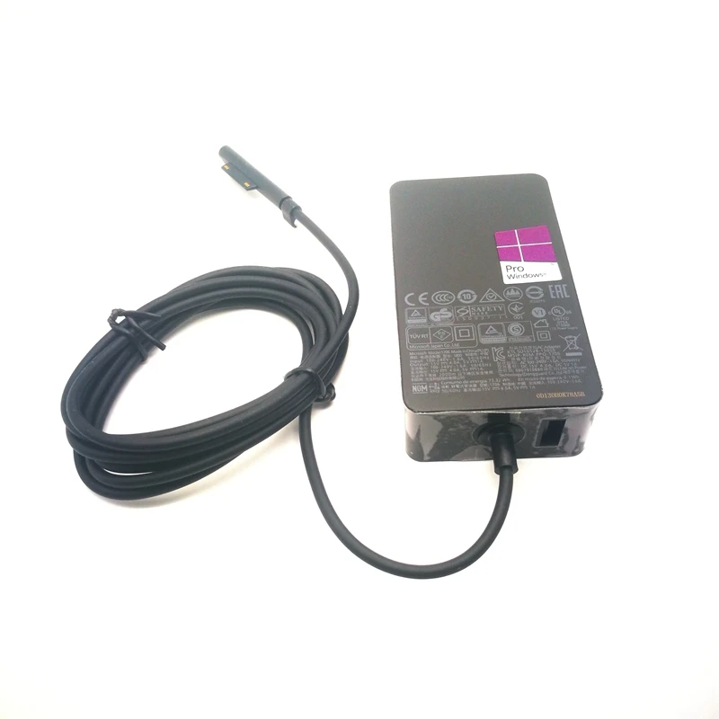65W 15V 4A for Microsoft Surface Book Pro 3 Pro 4 5 6 7 Power Adapter 1706 Charger Fast Charge