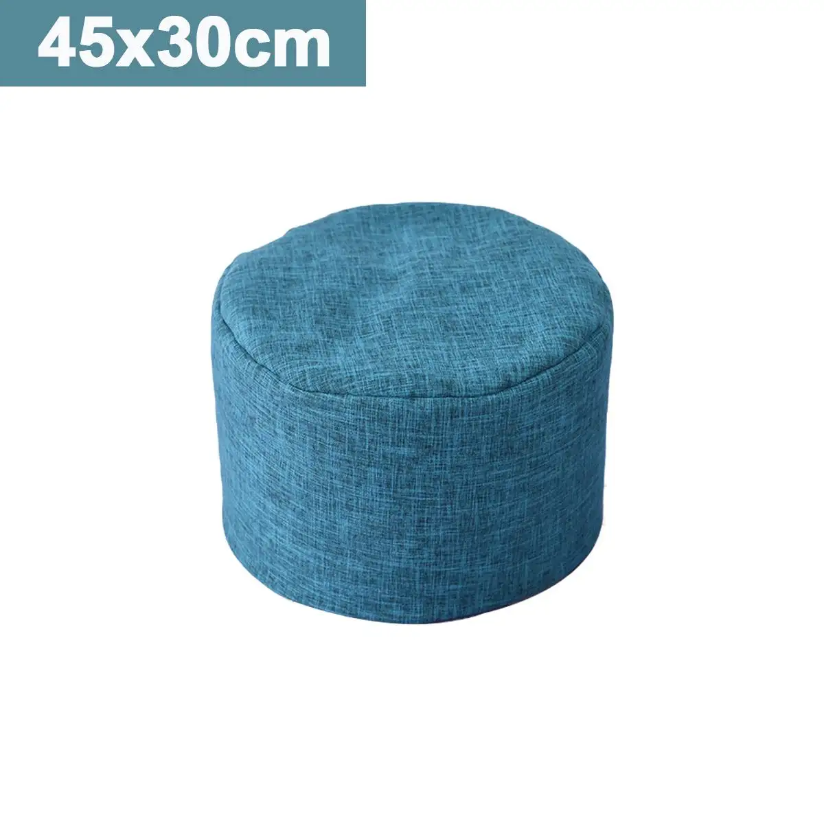 lazy sofa Waterproof Stuffed Animal Storage Toy Bean Bag Solid Color Oxford Chair Cover Large Beanbag(filling is not included)