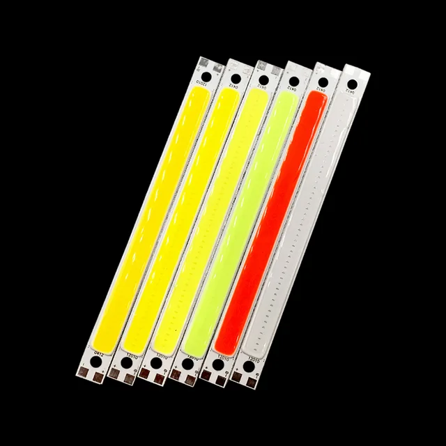 12V COB Strip Light Bulb 1000LM Blue Green Red White Color LED for Car Lighting Drone Signal Lights DIY Decor Lamps 120x10mm - Image 5