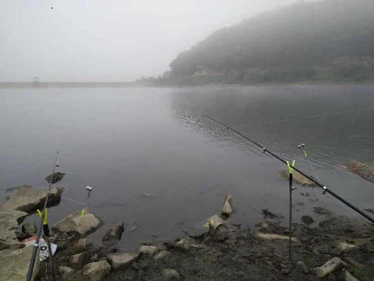 Стиль, морская удочка, колокольчик, длинная удочка, сигнализатор укуса рыбы, двойной Звонок, электронные рыболовные звонки, набор кронштейнов