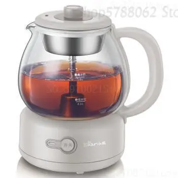 

mini 1.0L Split type glass Tea maker kettle Spray Health Preserving Pot Tea water separation Stainless steel Base