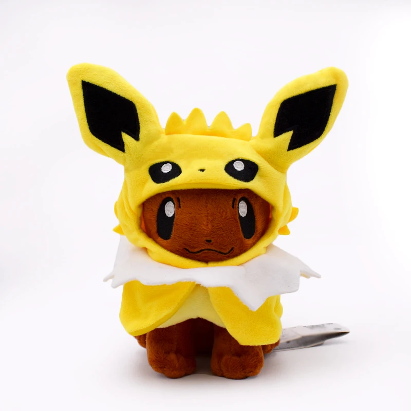 Takara Tomy Покемон Плюшевые Kawaii 7 шт./компл. Eeveelution Иви Косплэй Jolteon Espeon из анимационного сериала "Umbreon Flareon Glaceon Вапореон игрушка сильвеон